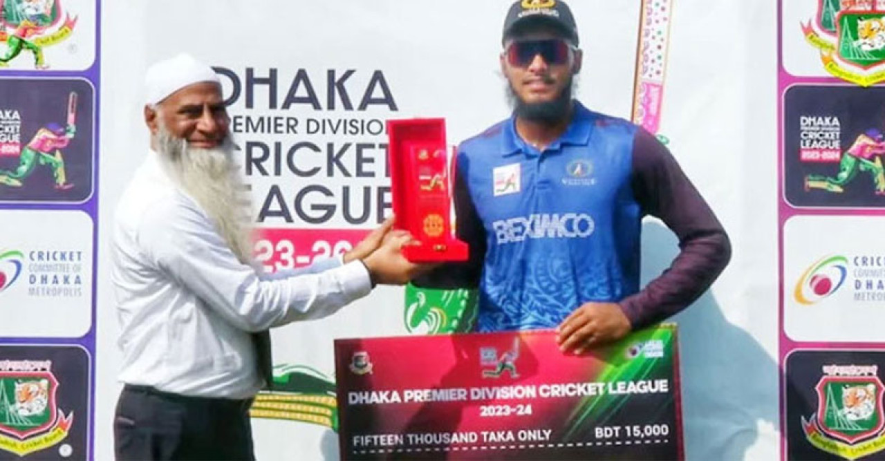 রিশাদ দুর্দান্ত ব্যাটে-বলে একাই হারিয়ে দিলেন গাজী গ্রুপকে