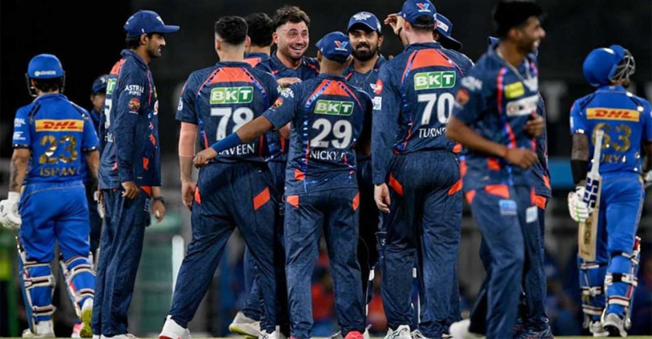 মুম্বাইকে হারিয়ে টেবিলের তৃতীয় স্থানে লখনৌ