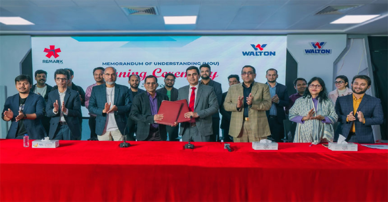 USA based Remark LLC's affiliated partner Remark HB and Walton ink MoU