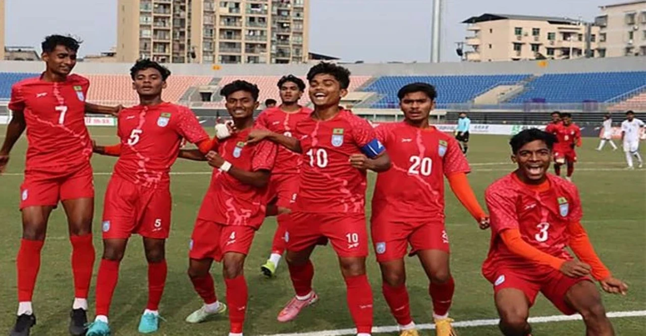 বাংলাদেশের যুবারা আগুন! শ্রীলঙ্কাকে ৫-০ গোলে উড়িয়ে দিয়ে এশিয়ান কাপের দিকে এক পা এগিয়ে