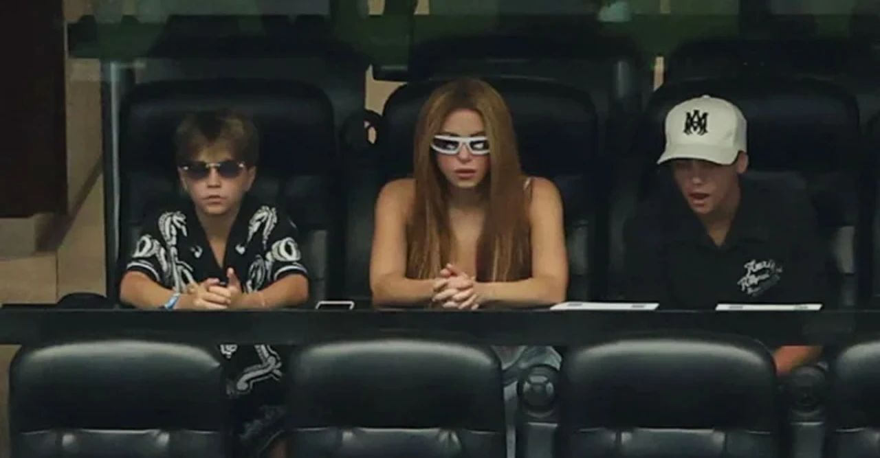 Shakira and Sons Witness History as Messi Becomes World Cup's All-Time Top Scorer