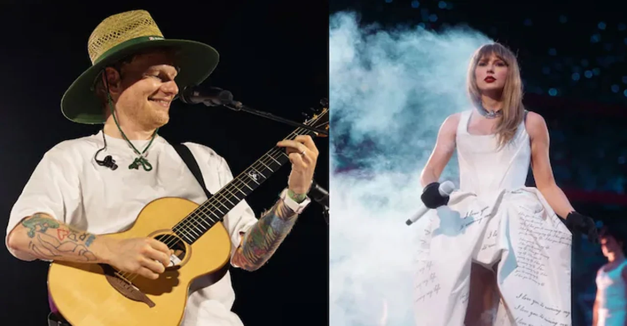 Taylor Swift Sparks Wedding Speculation with Playful Hint About Ed Sheeran Performing
