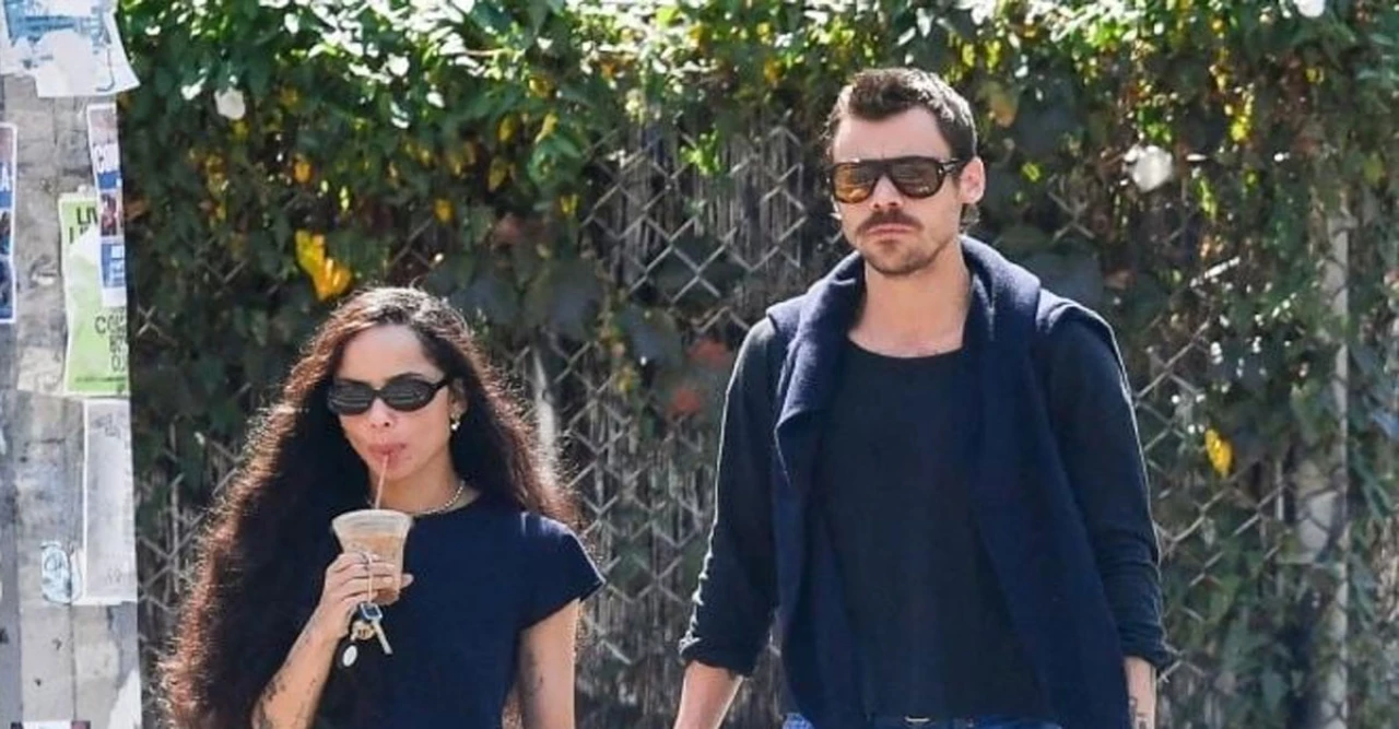 Harry Styles and Zoë Kravitz Spark Wedding Buzz During Intimate London Picnic