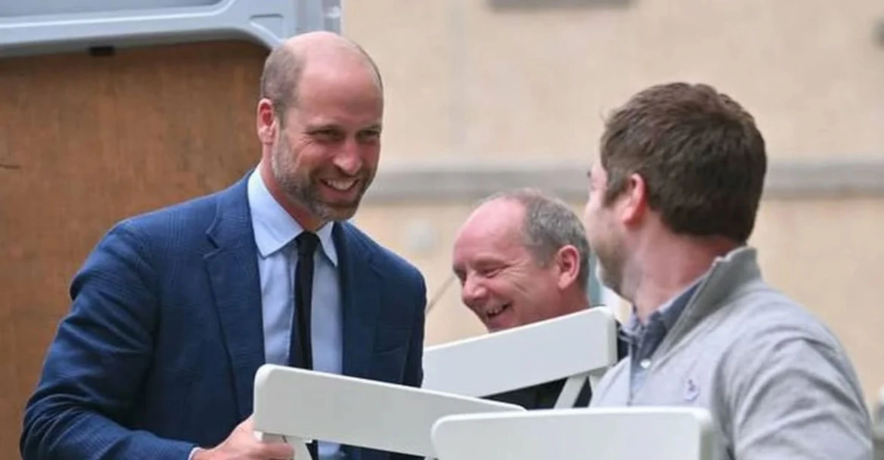 Prince William Gets Hands-On to Furnish New Homes in Aberdeen as Homelessness Initiative Marks Third Year