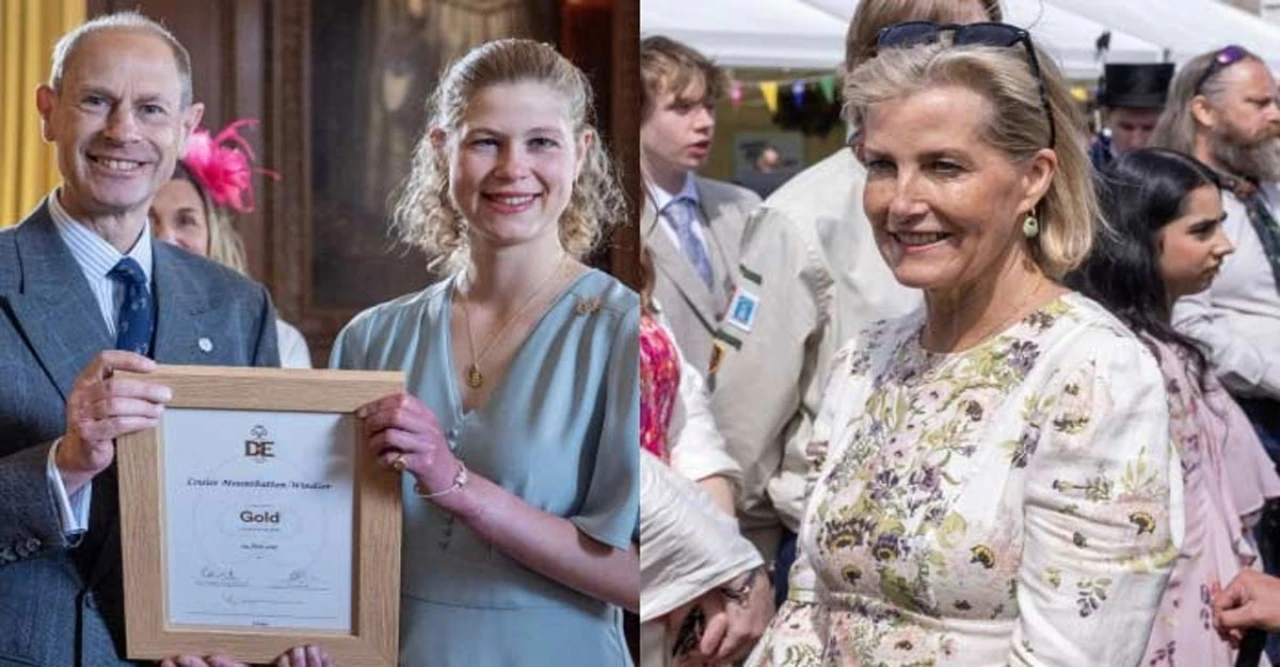 Lady Louise Windsor Follows in Royal Footsteps as Father Presents Her with Prestigious Gold Award