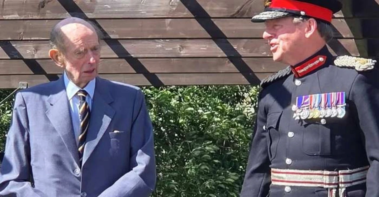 Duke of Kent, 90, Honors Scottish Communities and Troops in Day of Dual Engagements
