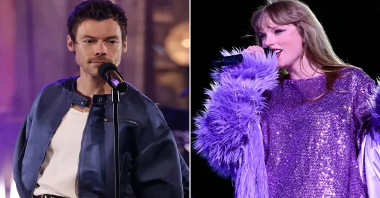 Harry Styles Sparks Fan Frenzy Performing 'Two Ghosts' on Taylor Swift's Wedding Day