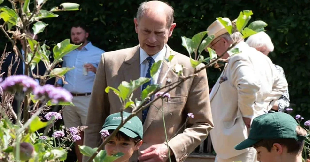 Prince Edward Celebrates Young Gardeners After Duchess Sophie's Green Thumb Inspires Royal Visit