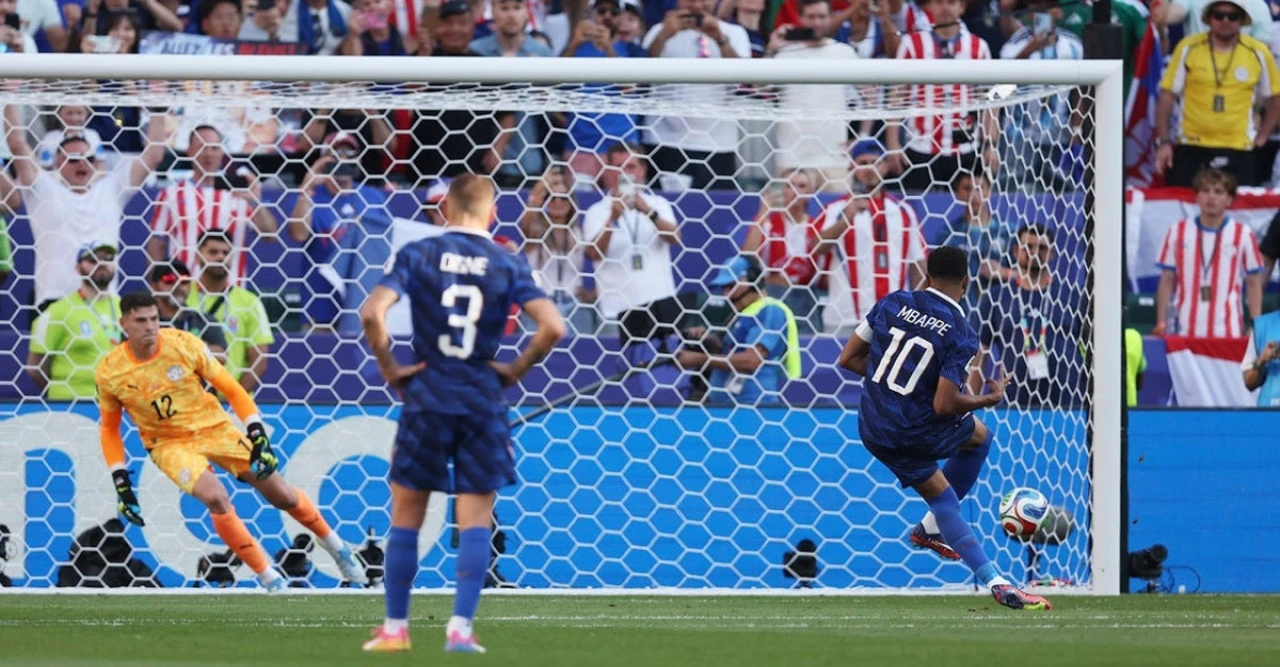 Mbappé's Penalty Propels France Past Paraguay, Sets Up Morocco Rematch