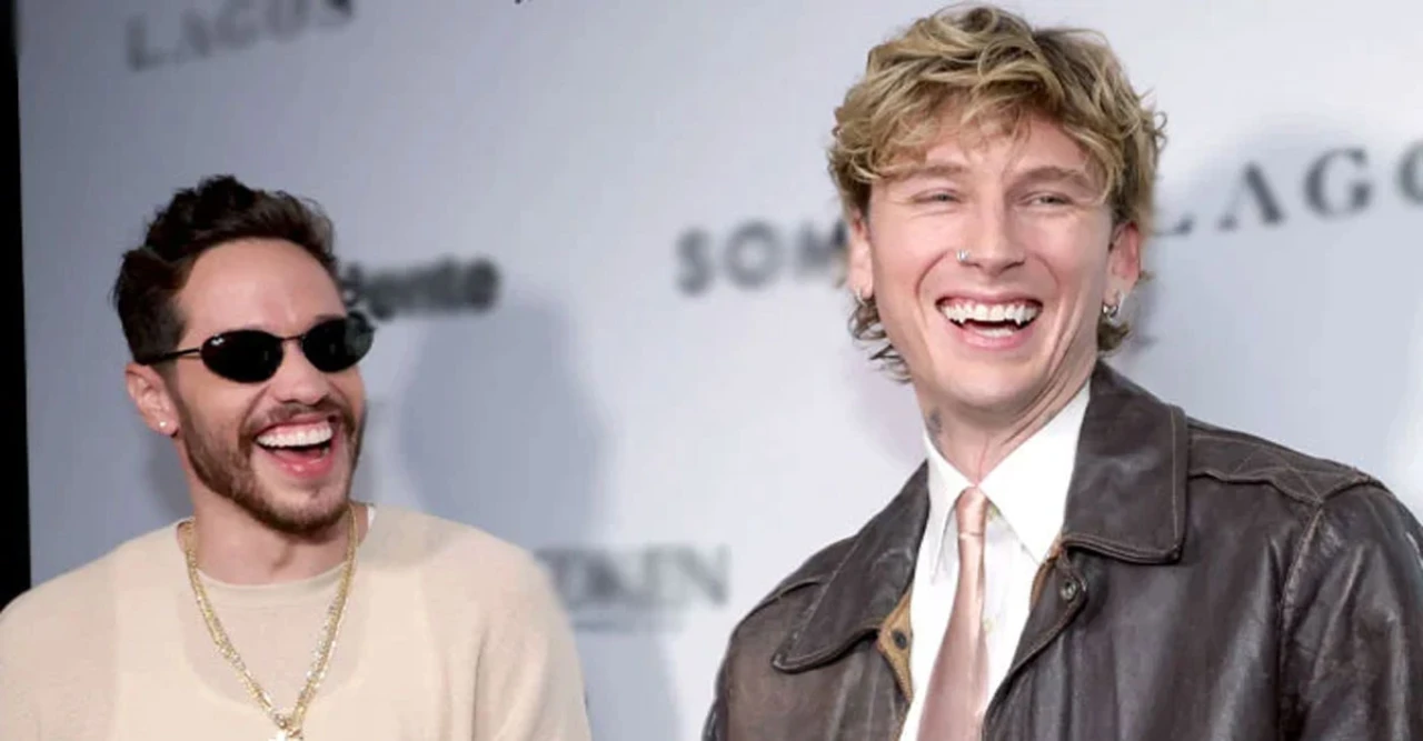 MGK and Pete Davidson Enjoy Rare Night Out in NYC as New Dads