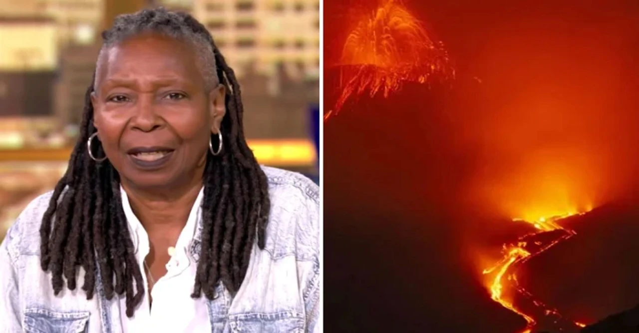Whoopi Goldberg Stranded in Italy After Mount Etna Eruption Forces Airport Closures