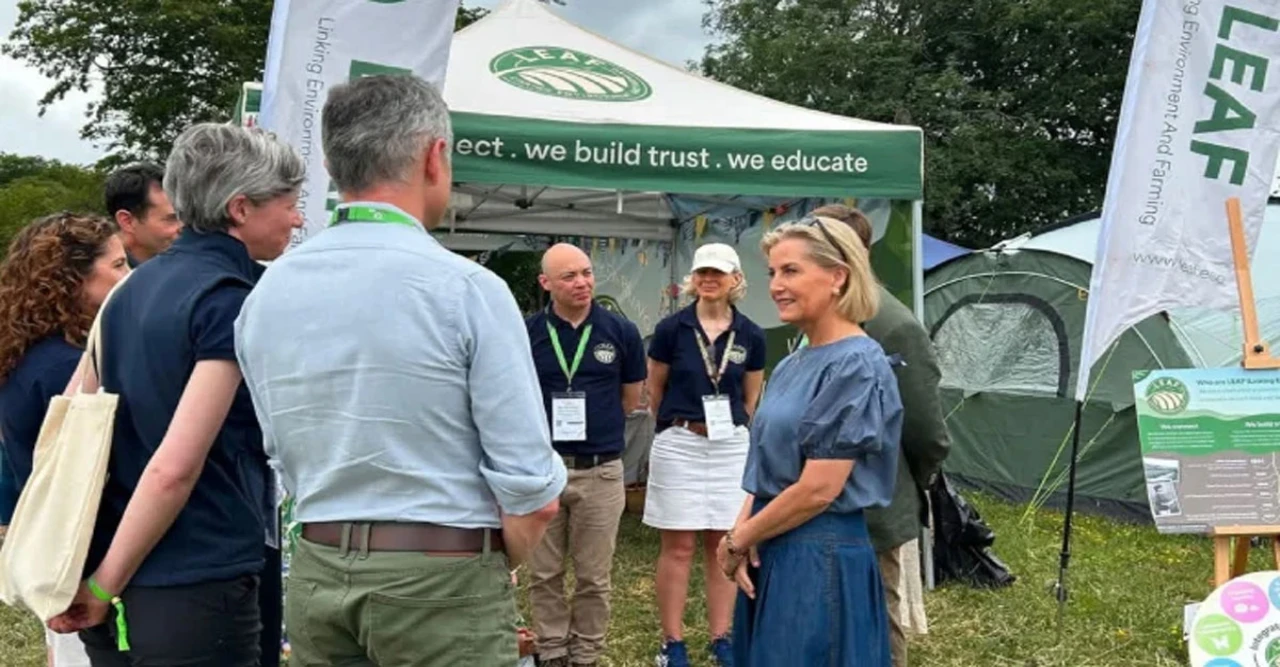 Duchess Sophie Debuts Bold New Look While Championing Sustainable Farming at Groundswell Festival