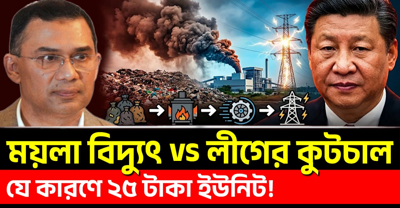 যে কারণে ২৫ টাকা ইউনিট! ময়লা বিদ্যুৎ বনাম লীগের কুটচাল!