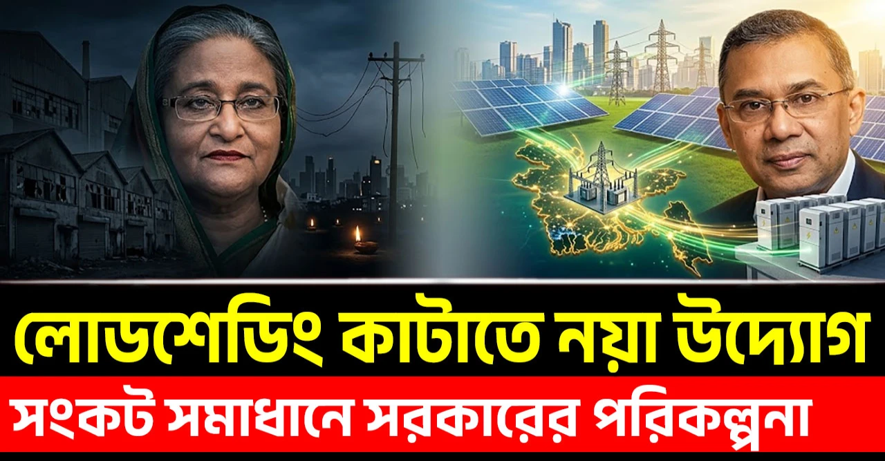 বিদ্যুৎ সংকট কাটাতে নতুন পরিকল্পনা! সোলারেই কি কাটবে লোডশেডিং? ১০ হাজার মেগাওয়াট সোলারের লক্ষ্য!