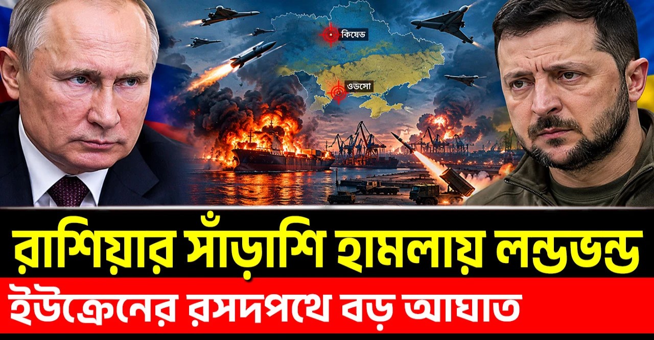 কিয়েভ ও জাপোরোঝিয়ায় রাশিয়ার ব্যাপক অভিযানে বিপর্যস্ত ইউক্রেন