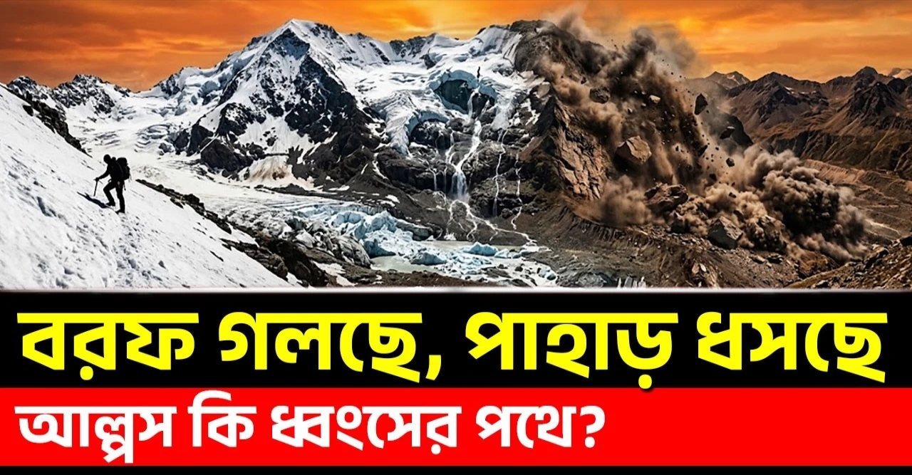 আল্পসের বরফ গলছে ইউরোপ কি বিপদে