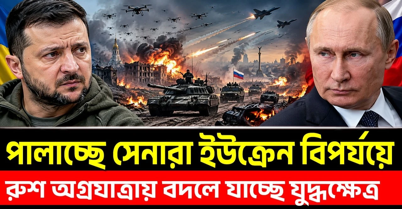 রাশিয়ার সাঁড়াশি চাপে কিয়েভ | ইউক্রেনের যুদ্ধক্ষেত্রে কী বড় পরিবর্তন ঘটছে?