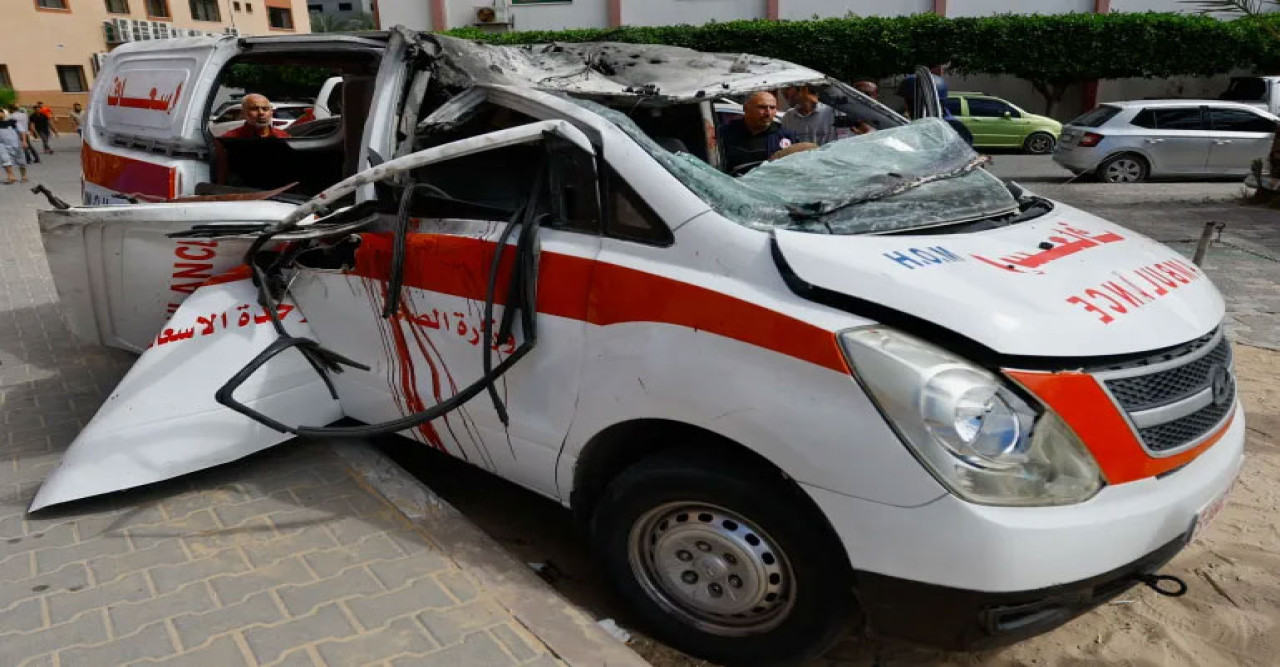 হামাসের হামলার পর গাজায় দখলদার ইসরায়েলের বোমাবর্ষণ