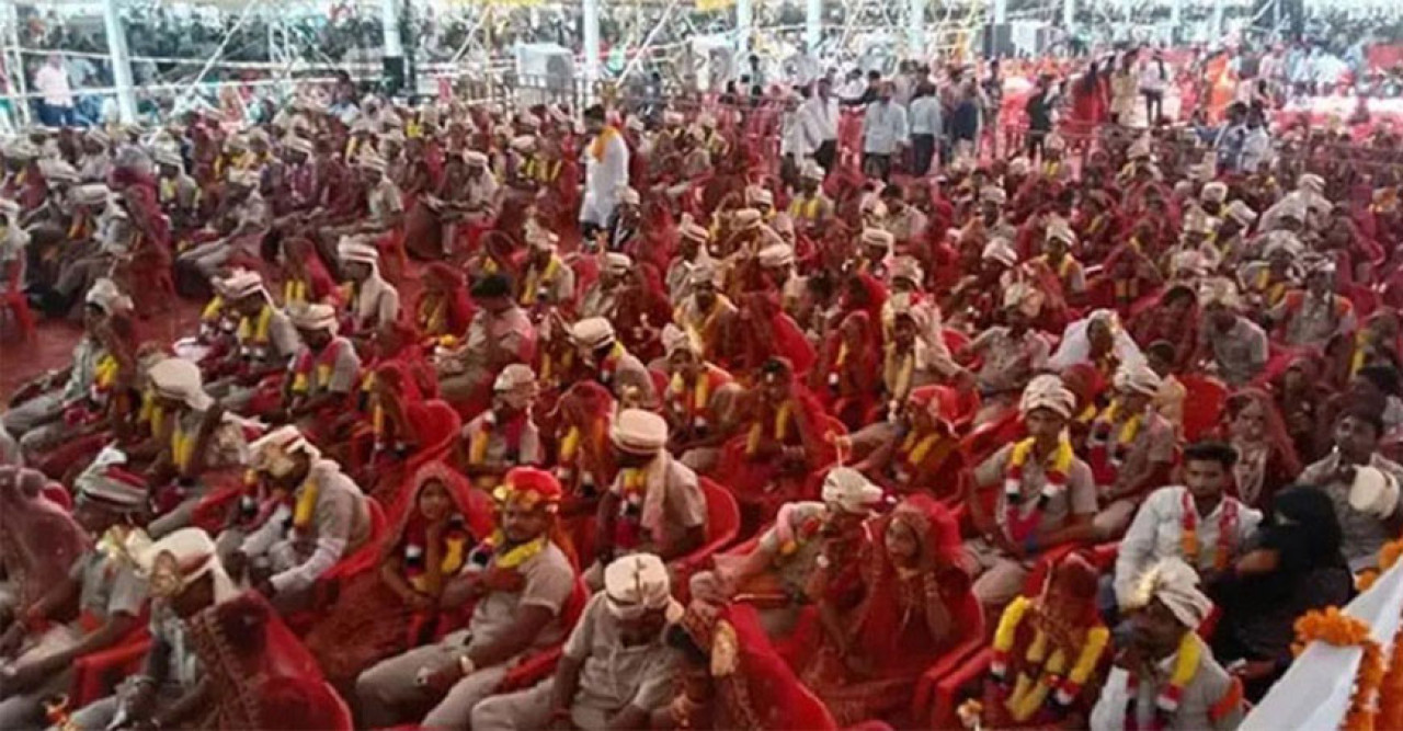রাজস্থানে ৬ ঘণ্টায় ৪ হাজার ২৮৬ বিয়ে দিয়ে বিশ্ব রেকর্ড