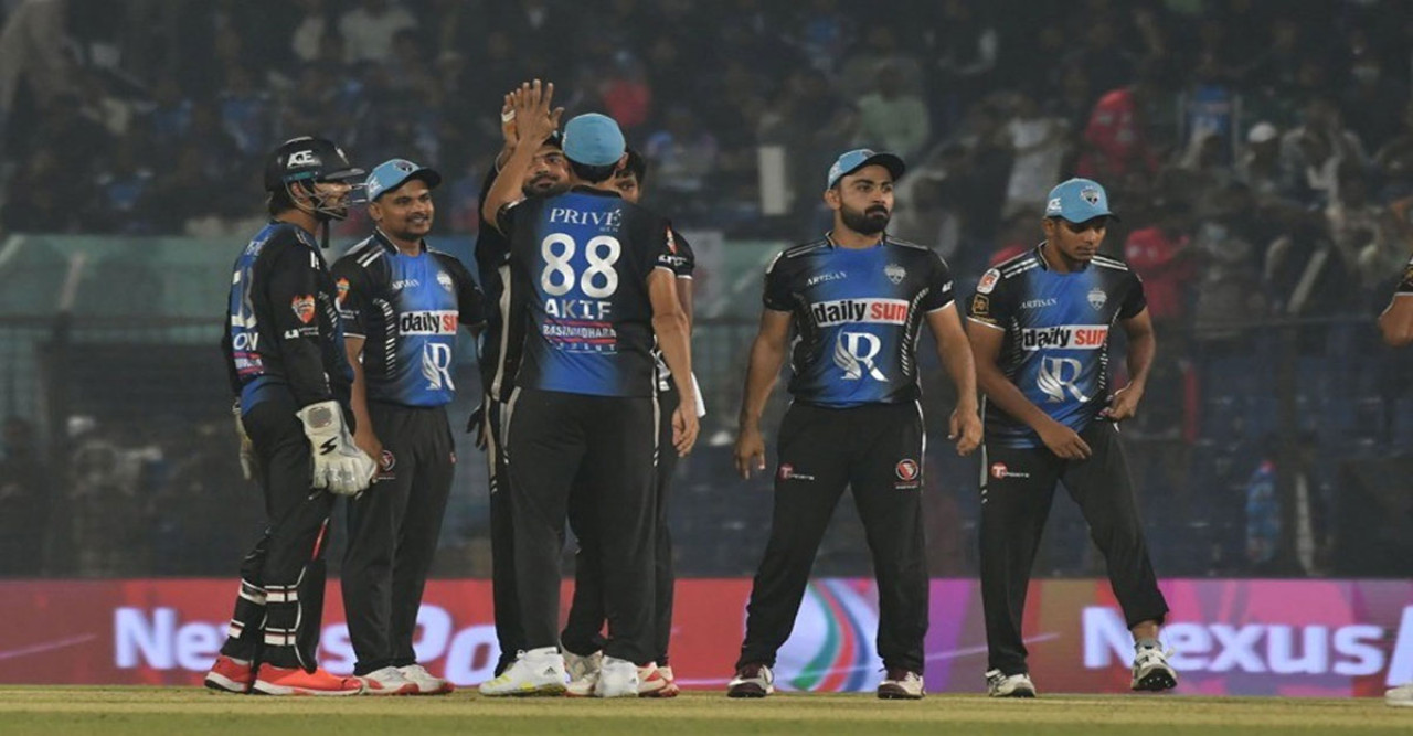 রংপুর রাইডার্সের টানা অষ্টম জয়: বিপিএলে অপ্রতিরোধ্য দাপট