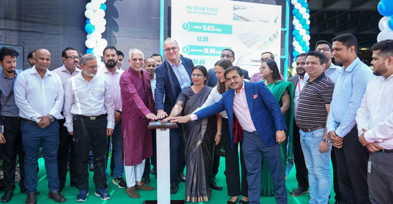 ওয়ালটন হেডকোয়ার্টার্সে ৩.৩ মেগাওয়াট সোলার পাওয়ার প্ল্যান্ট স্থাপন
