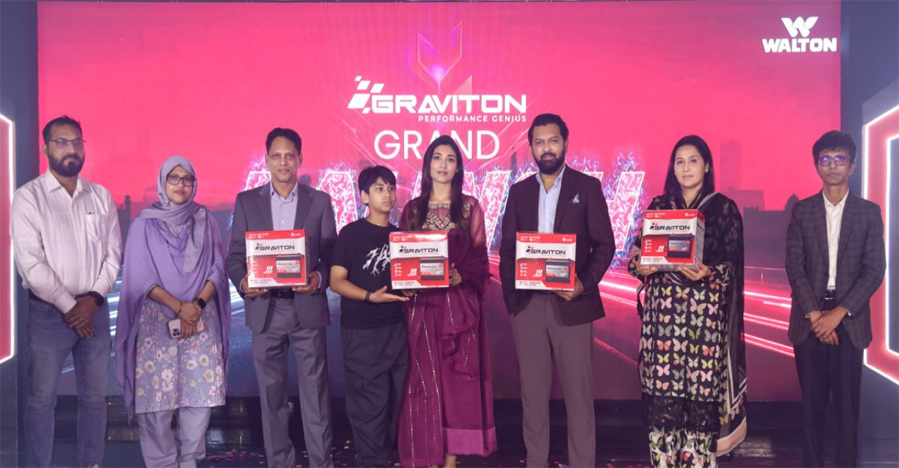 Tahsan Khan Unveils Walton’s High-Performance ‘Graviton’ Car Battery Series