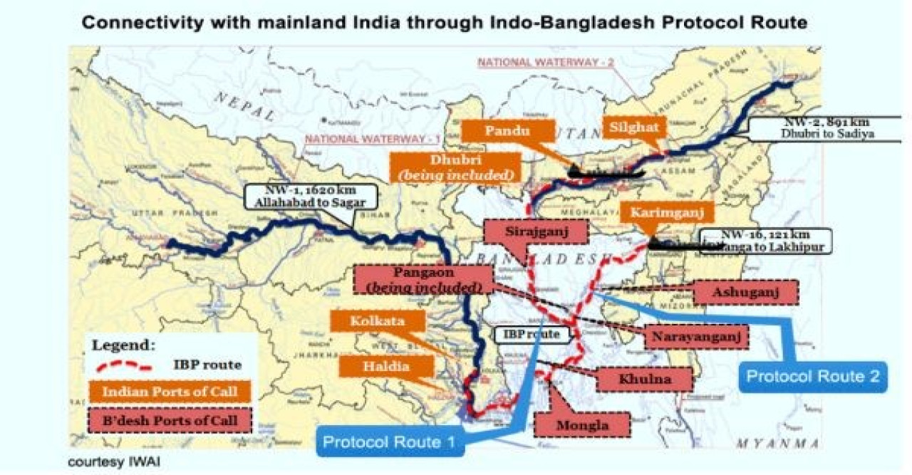 বাংলাদেশ-ভারত নদী পরিবহন চুক্তি ঠিক থাকবে, বললেন ভারতের মন্ত্রী