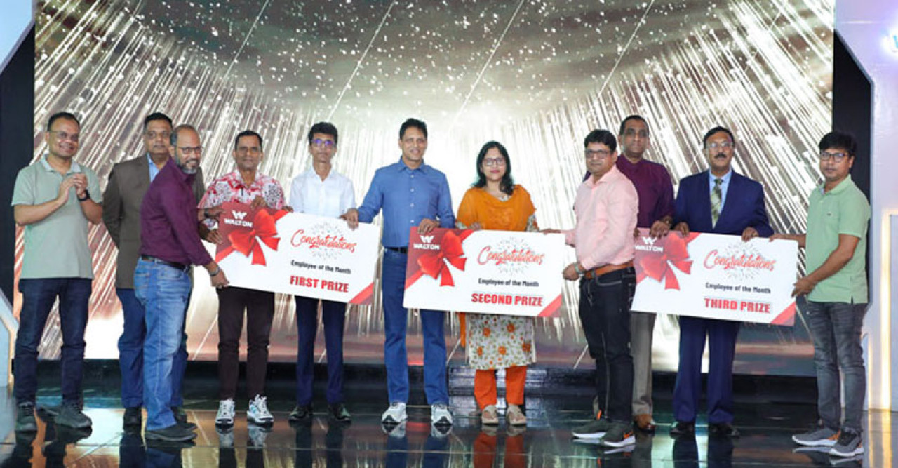 ৪৫২ জনকে ‘এমপ্লয়ি অফ দ্য মান্থ’ পুরস্কার দিলো ওয়ালটন