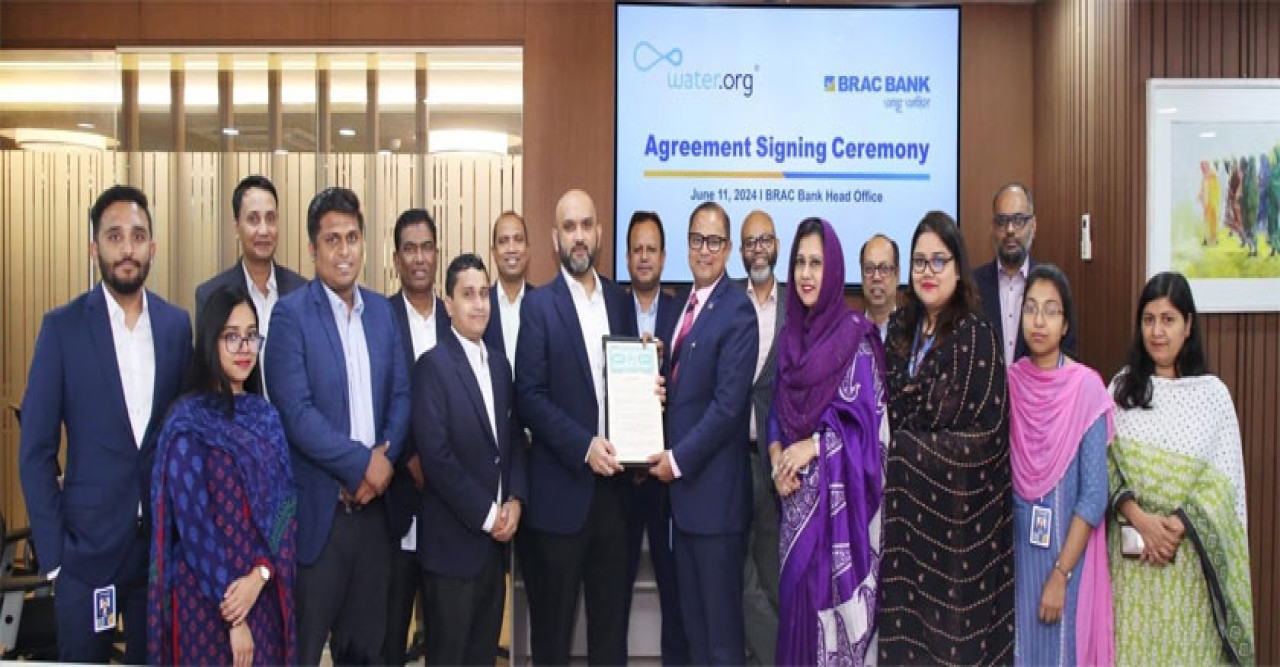 BRAC Bank and Water.Org partner to facilitate easy access to safe water & sanitation through affordable financing