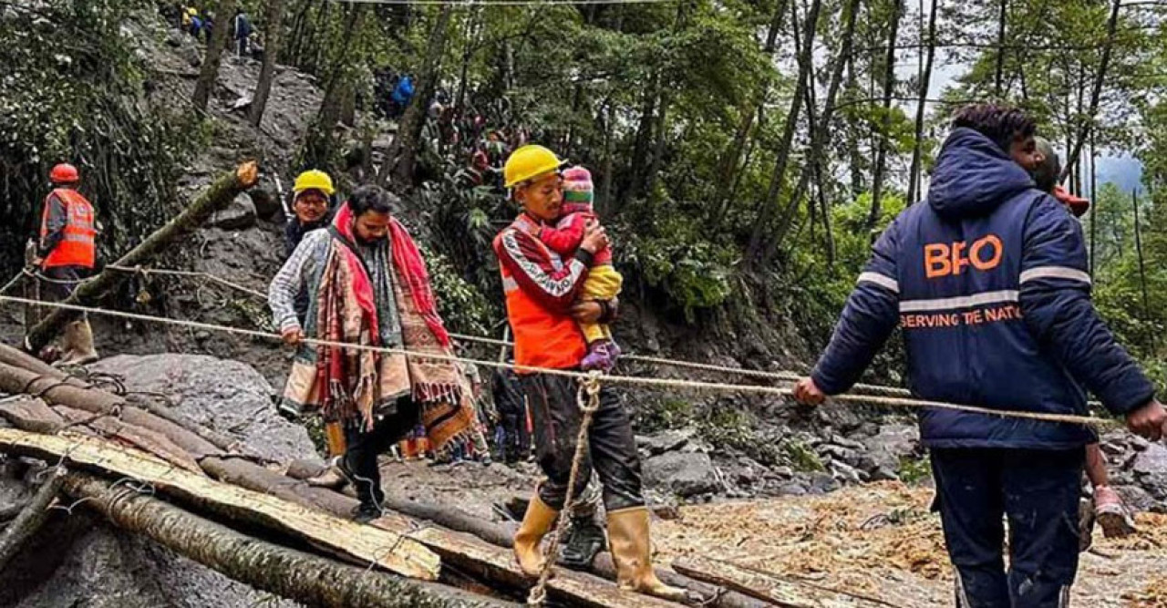 সিকিমে ভূমিধসে আটকে পড়া বাংলাদেশীসহ বেশিরভাগ পর্যটকই উদ্ধার
