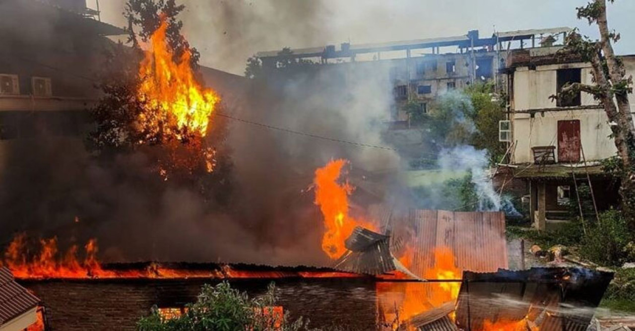 ভারতের মণিপুরে এফআইআর করা সত্ত্বেও হামলার আশঙ্কায় তদন্তে যাচ্ছে না পুলিশ