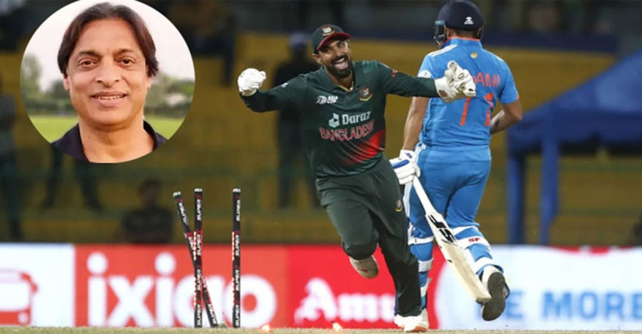 বাংলাদেশের বিপক্ষে ভারতের হার লজ্জাজনক: শোয়েব আখতার
