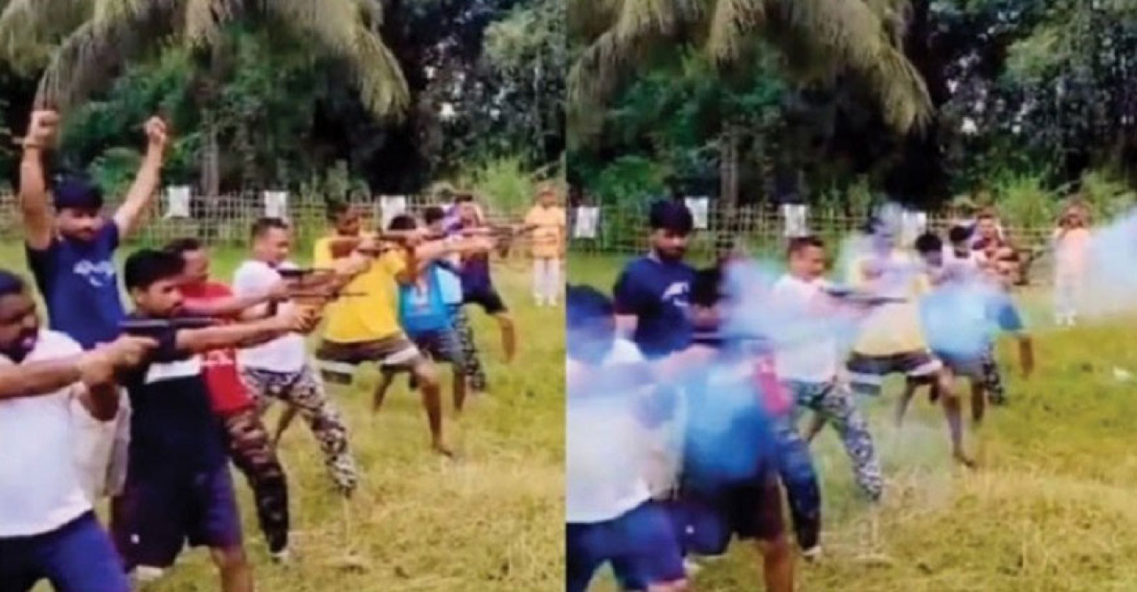 আসামে বজরং দলের অস্ত্র প্রশিক্ষণ শিবির, তীব্র প্রতিক্রিয়া