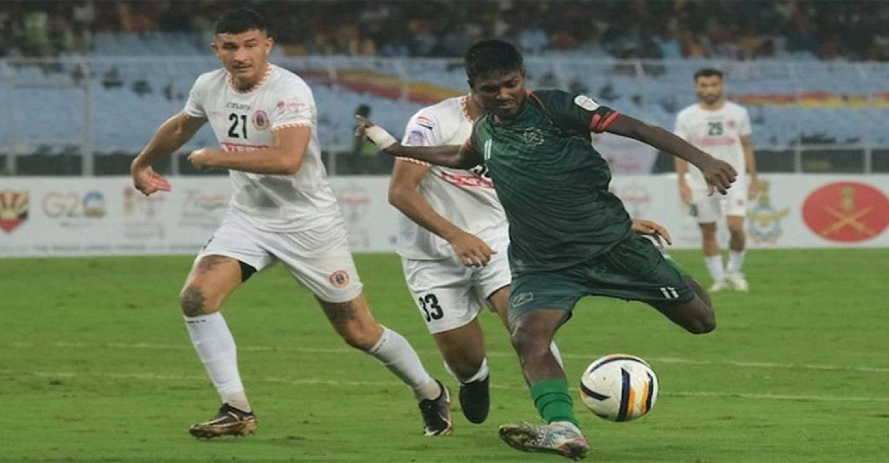 ডুরান্ড কাপ ফুটবলে ইস্ট বেঙ্গলের সঙ্গে ড্র করল বাংলাদেশ সেনাবাহিনী