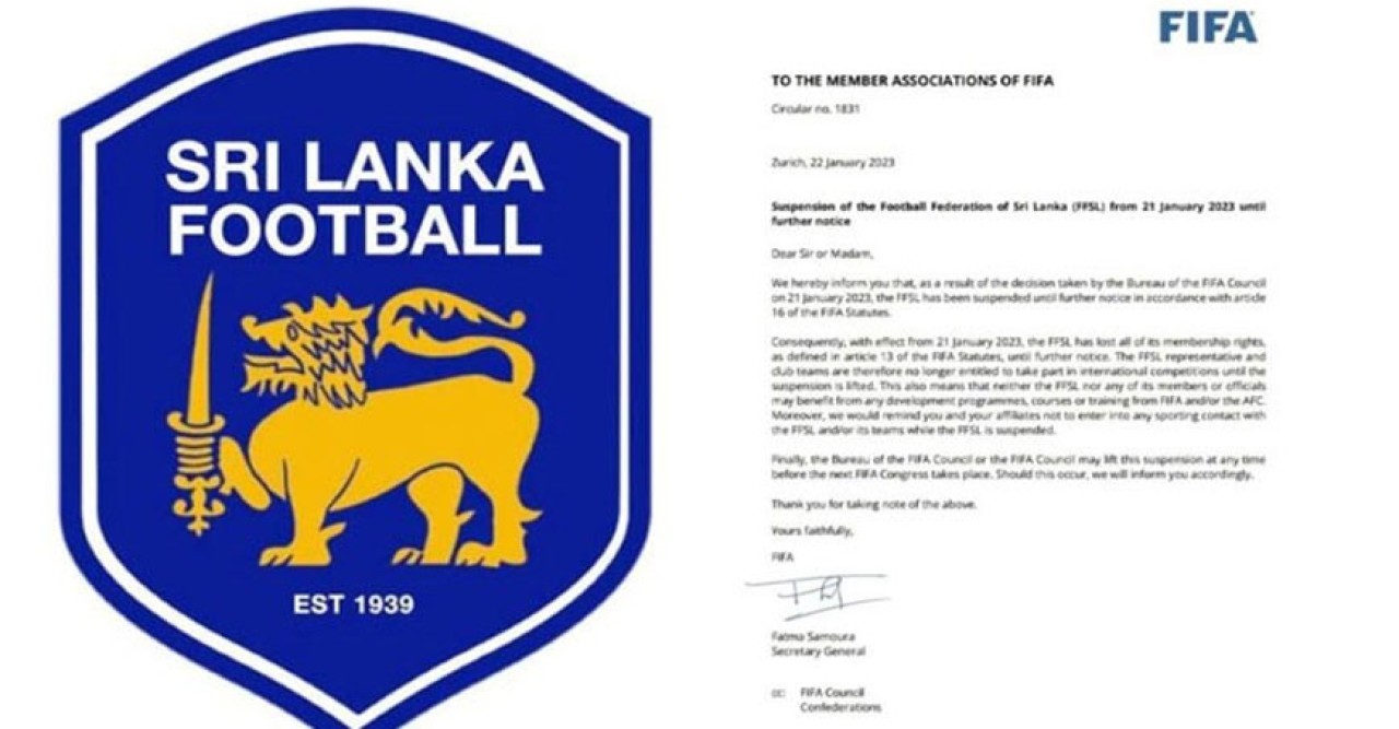 অনির্দিষ্টকালের জন্য নিষিদ্ধ শ্রীলঙ্কা