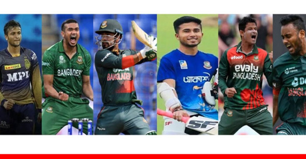  বাংলাদেশের ৬ ক্রিকেটার থাকছে আইপিএলের নিলামে