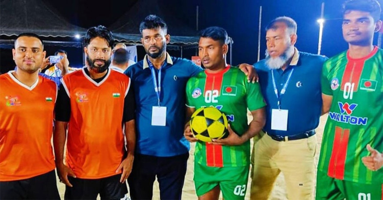 ফুটভলি বিশ্বকাপে ভারতকে হারালো বাংলাদেশ