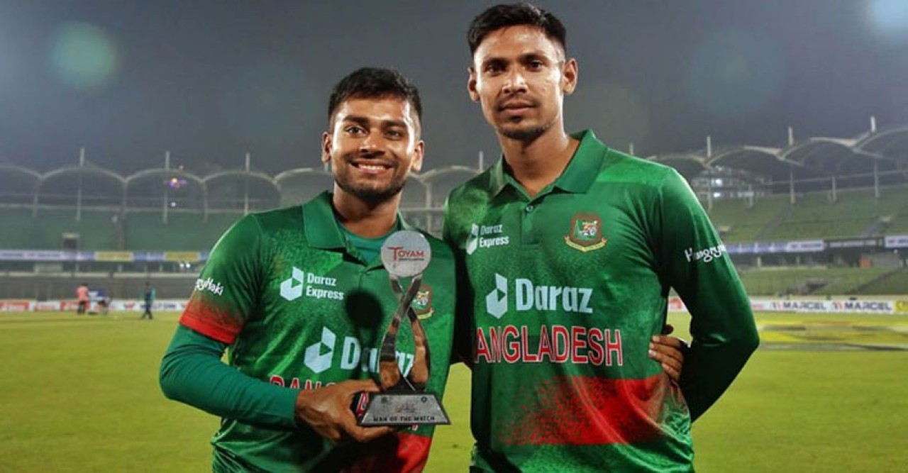  চিন্তা নেই, বল গায়ে লাগলেও আউট হবো না : মিরাজকে মোস্তাফিজ