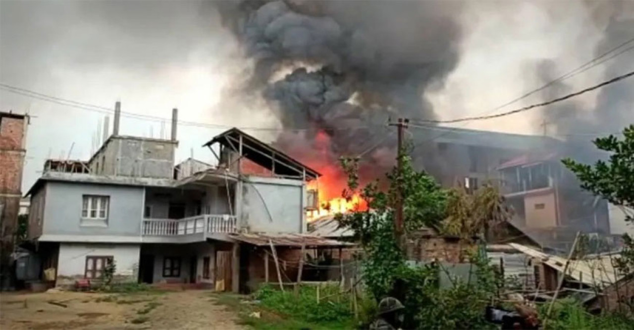 মণিপুরে নতুন সংঘর্ষে আরো ৪ জন হতাহত