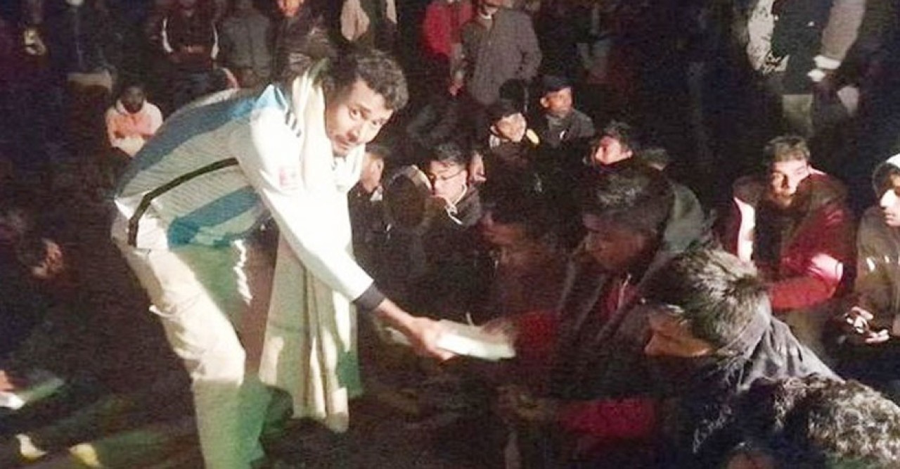  আর্জেন্টিনার জয়ে ৫০০ জনের মধ্যে বিরিয়ানি বিতরণ