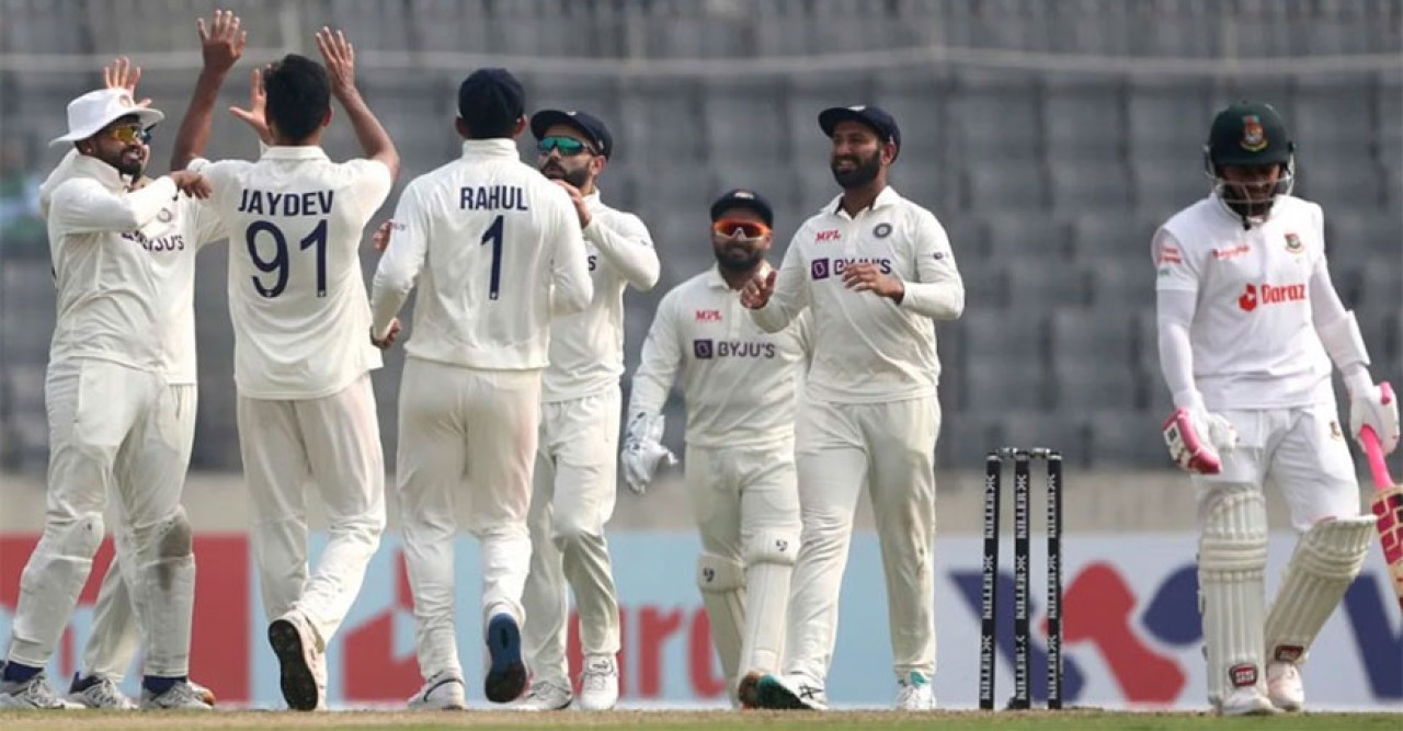  মিরপুর টেস্টে প্রথম ইনিংসে ২২৭ রানে অলআউট বাংলাদেশ