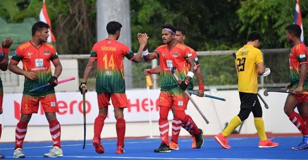  এএইচএফ কাপে শ্রীলঙ্কাকে ১৪-০ গোলে হারালো বাংলাদেশ