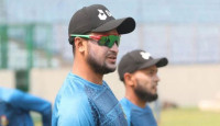 ইনজুরি থেকে ফিরে প্রথমবার বোলিং অনুশীলনে সাকিব