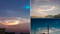কোয়েটার আকাশে রহস্যময় মেঘ! পাকিস্তান কি গোপনে হাইপারসনিক অস্ত্রের পরীক্ষা চালালো?