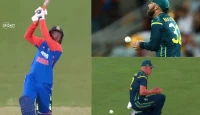 অভিষেকের ভাগ্যর হাসি! ম্যাক্সওয়েল-ডুয়ারশুইসের দুটি সহজ ক্যাচ মিসে ইতিহাস গড়লেন এই ভারতীয় তারকা