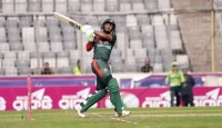 ছক্কা হাঁকিয়ে তানজিদ তামিমের ওয়ানডে ক্যারিয়ারের প্রথম সেঞ্চুরি, সিরিজ জয়ের পথে বাংলাদেশ