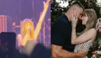 Taylor Swift Stuns Fans with Surprise ‘Love Story’ Duet at Travis Kelce’s Charity Concert, Flashes Engagement Ring