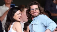 Andrew Garfield Debuts Shaggy New Haircut During Rare Wimbledon Date With Monica Barbaro
