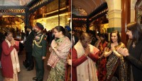 সোমবার ব্রিটেনের রানির শেষকৃত্য, যোগ দিতে লন্ডনে পৌঁছলেন ভারতের রাষ্ট্রপতি