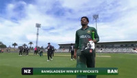 নিউজিল্যান্ডকে ৯ উইকেটে বিধ্বস্ত করলো বাংলাদেশ